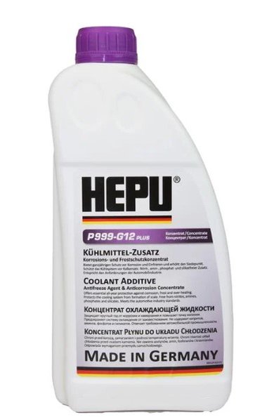 Концентрат антифризу Hepu G12+ фіолетовий1,5 л Hepu P999G12PLUS