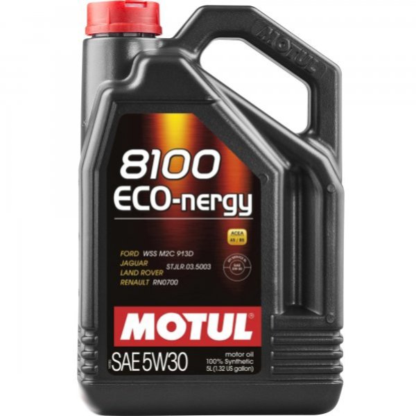 Олива 5W30 ECO-nergy 8100 (5L) (WSS M2C 913D/RN0700/STJLR.03.5003) (102898)