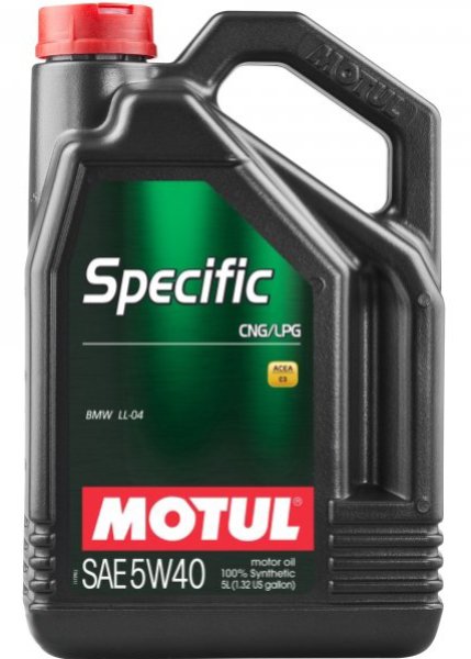 Олива 5W40 Specific CNG/LPG (5л) (101719)