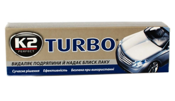 Воскова паста для полірування кузова K2 TEMPO 120g