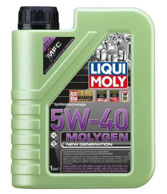 Моторна олива Liqui Moly Molygen New Generation 5W-40, 1л
