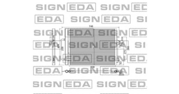 РАДИАТОР КОНДИЦИОНЕРА 1,6/1,8 TDCI/2,0/2,0 TDCI/2,