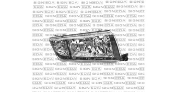 ПЕРЕДНЯ ФАРА SKODA FABIA, 08.99 - 02.07