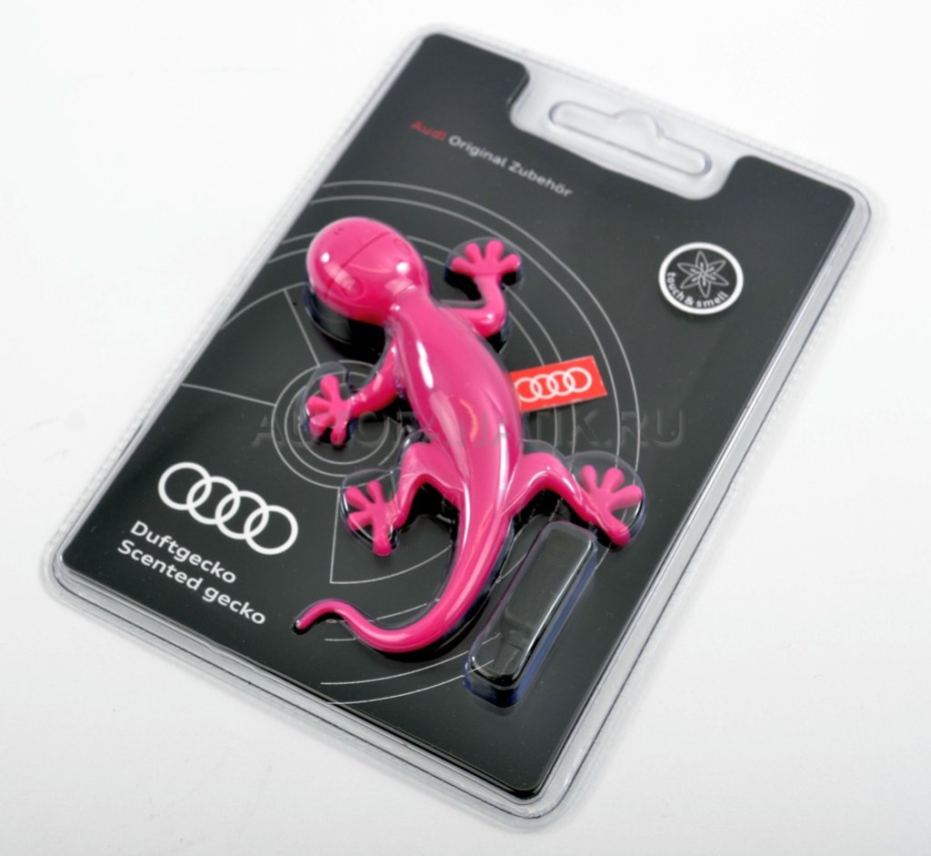 Ароматизатор Audi Gekko квітковий аромат (Pink)