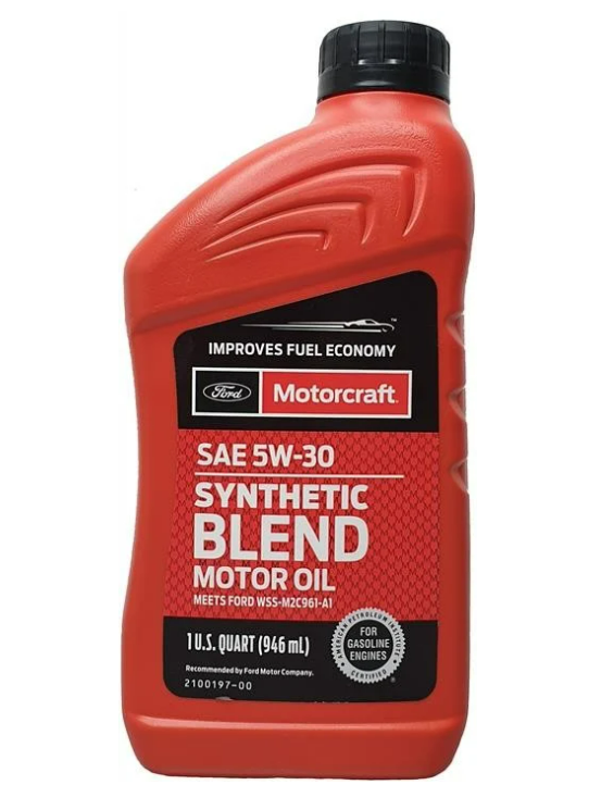 Моторна олива Motorcraft Synthetic Blend 5W-30, 0,946л