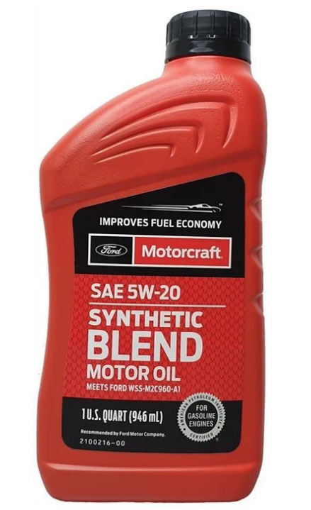 Моторна олива Motorcraft Synthetic Blend 5W-20, 0,946л