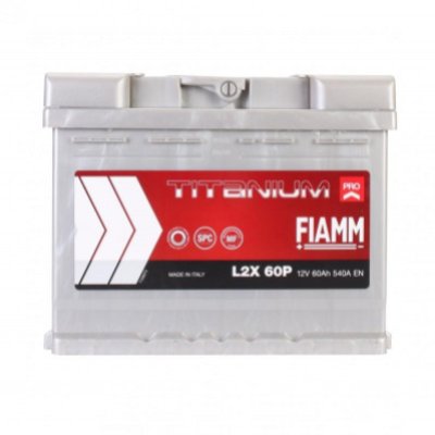 Акумулятор FIAMM TITANIUM PRO 60Ah/540A L+ 242X175X190 (7905148)
