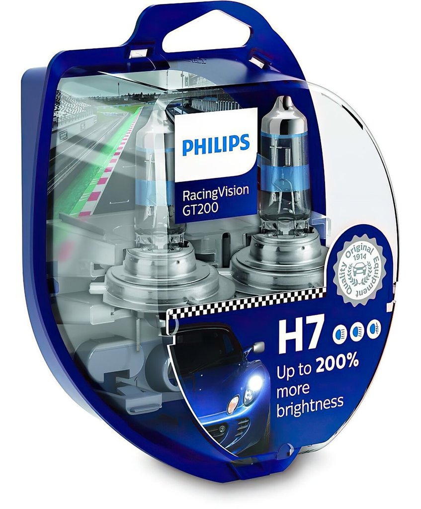 Лампа галогенова H7 12V 55W/RACINGVISION GT200/ /2SZT./