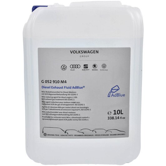 Рідина для очищення вихлопних газів AdBlue VAG G052910M4 (10л.)