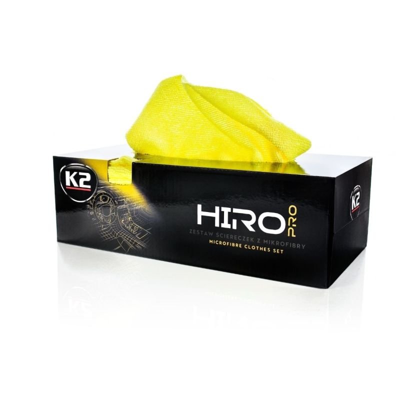 Серветка для догляду за автомобілем K2 HIRO PRO мікрофібра 30 х 30 см 30 шт