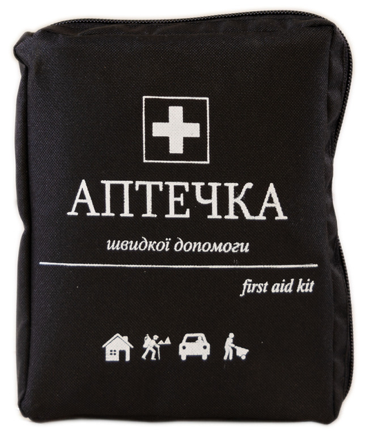 Аптечка AMA-1 (в тканинному чорному футлярі) (19позицій)