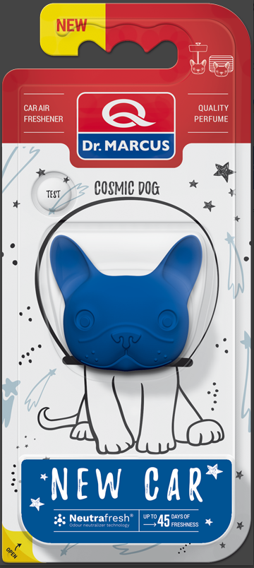Ароматизатор Dr. Marcus Cosmic Dog New Car (Нова Машина) підвісний; на дефлектор