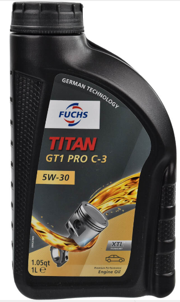 Мастило FUCHS TITAN 5W30 1L GT1 PRO C-3 (ACEA C3, API SN, LL-04, MB 229.51, MB 229.52, 504 00/507 00)