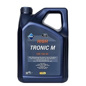 Олива моторна Aral High Tronic M 5W40 4L Longlife LL-01, МВ 229.5, МВ 229.3, МВ 226.5, A40, RN0700, RN0710, VW 502 00, VW 505 00