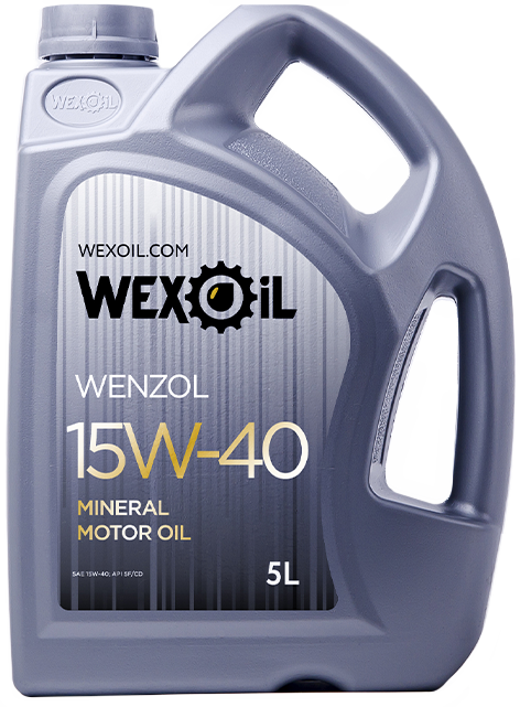 Моторне мастило WEXOIL 15W40 4L WENZOL
