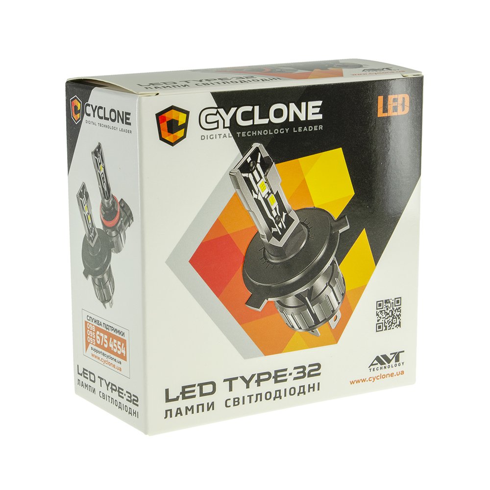 Світлодіодна лампа CYCLONE LED H1 6000K TYPE 32