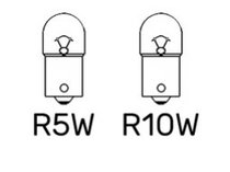 Лампи R5W/R10W