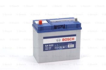 bosch-0092s40220 Акумуляторна батарея 45Ah/330A (238x129x227/+L/B00) S4 Азія