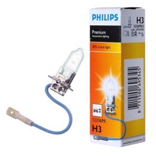 philips-12336prc1 Лампа H3 Premium 12V 55W PK22s 