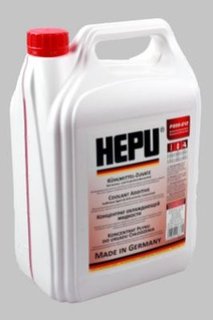 hepu-p999g125l Антифриз G12 червоний концентрат -80°C 5L