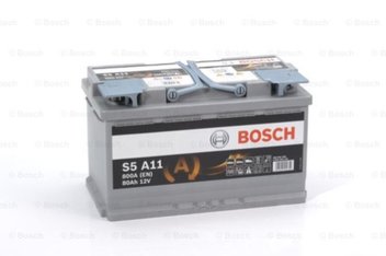 bosch-0092s5a110 Акумуляторна батарея 80Ah/800A (315x175x190/+R/B13) (Start-Stop AGM)