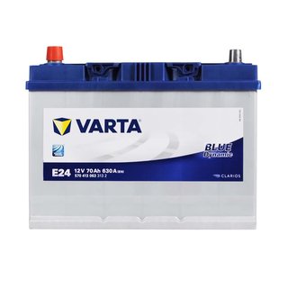 varta-570413063 Акумулятор VARTA 70Ah/630A (261x175x220/+L/B01) Blue Dynamic E24 Азія