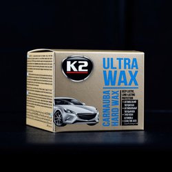 Поліроль восковий для кузова Ultra Wax 250 г з губкою