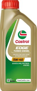 castrol-edge5w401lturbodiesel Моторне мастило EDGE TURBO DIESEL 5W40 1L С3 505.01*