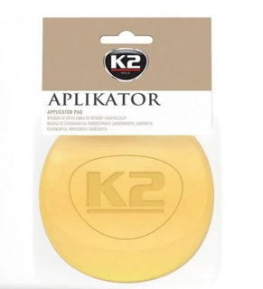 k2-l710 Губка-аплікатор для полірування Gold Aplikator жовта 100 мм для восків та поліролів