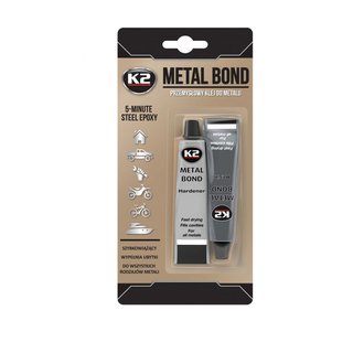 k2-b116 Клей епоксидний двокомпонентний для металу Metal Bond 56,7 гр