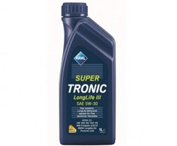 Моторне мастило SuperTronic K Longlife III 5W30 1L, C3, LL-04, МВ 229.51, С30, VW 507 00 / 504 00 / 503 01
