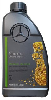 mercedes-benz-a000989950211 Масло моторне, MB 229.52  5W-30 1L