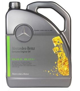 mercedes-benz-a000989940213alee Мастило моторне 5W30 MB 229.51, 5л