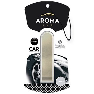 aroma-83206 Ароматизатор Car Prestige Drop Control Silver