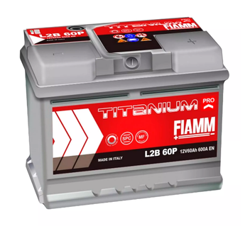 fiamm-l2b60p Автомобільний акумулятор FIAMM Titanium Pro 60Аh 600А R+ (правий +)