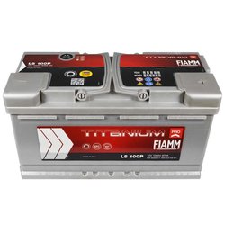 Автомобільний акумулятор FIAMM Titanium Pro 100Аh 870А R+ (правий +)