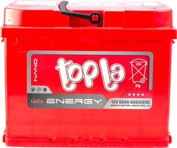 topla-108060 Автомобільний акумулятор 60 Ah/12V Energy Euro (0)