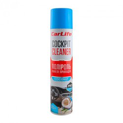 Поліроль панелі, CarLife Spray 320ml- Сoconut