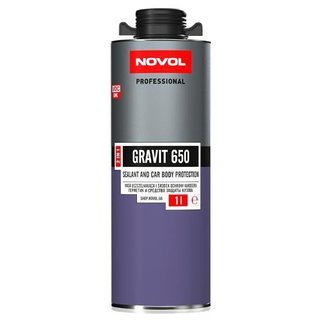 novol-91404 GRAVIT 650 2+1 Герметик+антигравій чорний 1,0л
