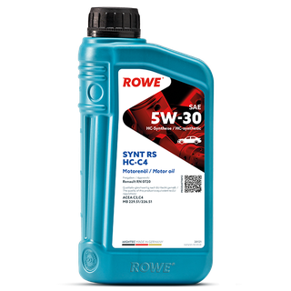 rowe-20121001099 Олива 5W30 HIGHTEC SYNT RS HC-C4 (1L) (RN 0720/MB 229.51/MB 226.51) (ACEA C3,C4)