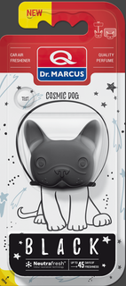 drmarcus-942 Ароматизатор Dr. Marcus Cosmic Dog Black (Чорний) підвісний; на дефлектор