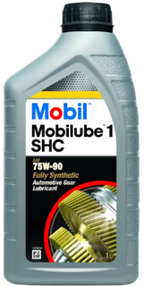 mobil-mobilube1shc1l75w90 Олива трансмісійна мінеральна, MOBIL, MOBILUBE 1 SHC 75W-90 1L