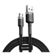 Кабель Baseus Cafule Cable USB For Micro 2.4A 1m Gray+Black