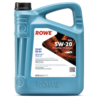 rowe-20342005099 Олива 5W20 HIGHTEC SYNT RS D1 (5L)(WSS-M2C945-A/-B1/960-A1/MS6395/dexos1 Gen 2)(API SP RC/SN PLUS RC