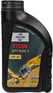 fuchs-titan5w401lgt1flex3 Мастило FUCHS TITAN 5W40 1L GT1 FLEX 3