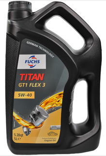 fuchs-titan5w405lgt1flex3 Мастило FUCHS TITAN 5W40 5L GT1 FLEX 3