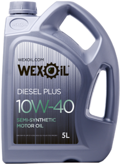 wexoil-10w405ldieselplus Моторне мастило WEXOIL 10W40 5L DIESEL PLUS