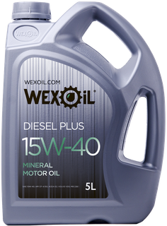 wexoil-15w405ldieselplus Моторне мастило WEXOIL 15W40 1L DIESEL PLUS