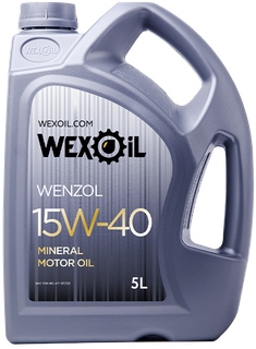 wexoil-15w404lwenzol Моторне мастило WEXOIL 15W40 4L WENZOL