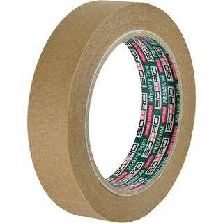 sotro-t052024 Стрічка малярна Sotro Premium 100 C коричнева 24мм